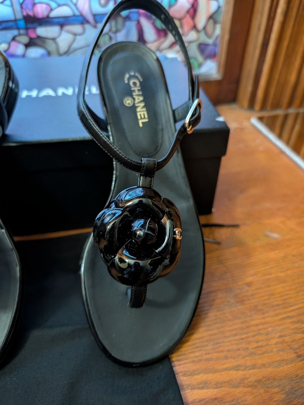 New In Box Chanel Sandals - Picture 13 of 15